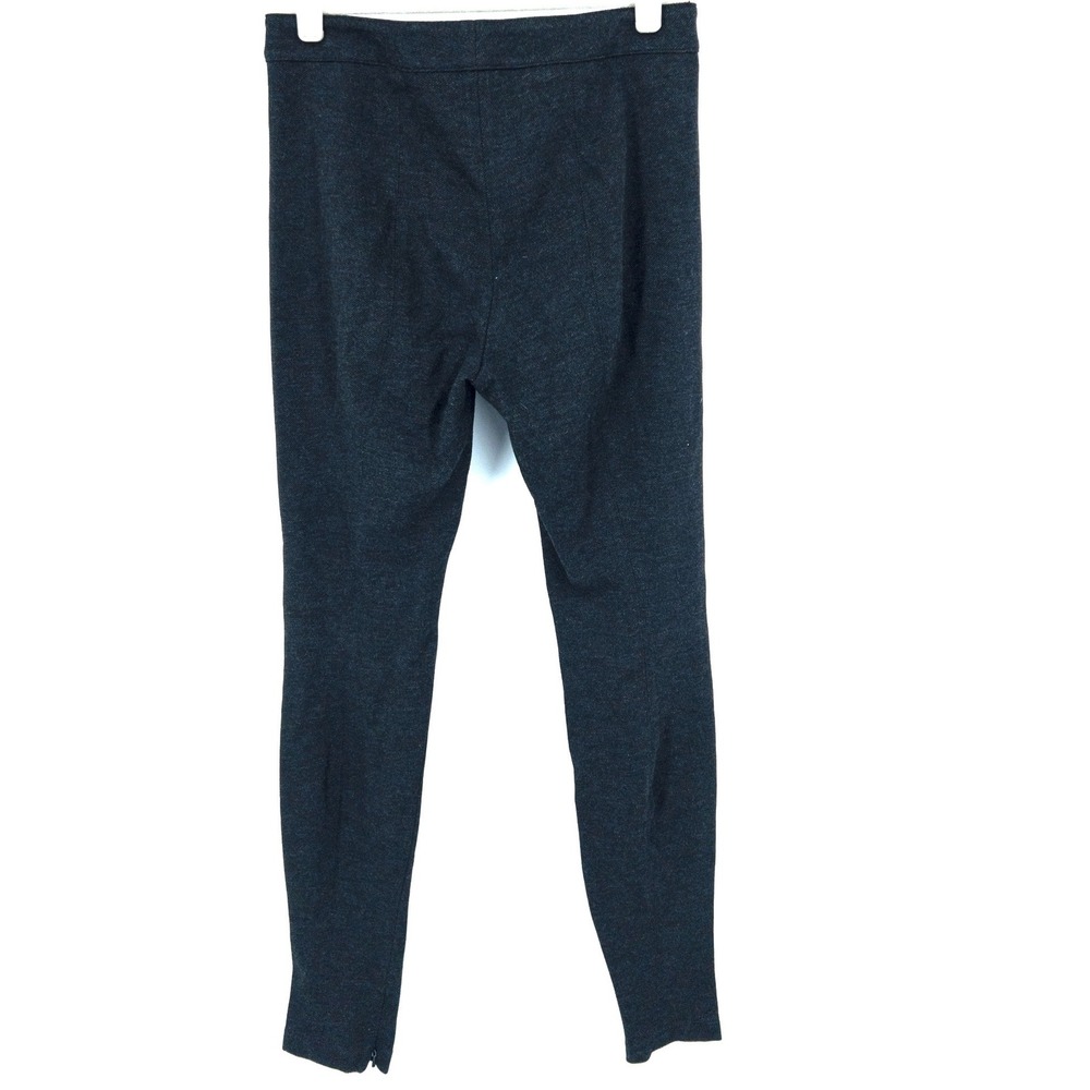 Vince Charcoal Grey Skinny Leggings Ankle Zip Stretch Pants Womens Size 4 - Picture 4 of 5